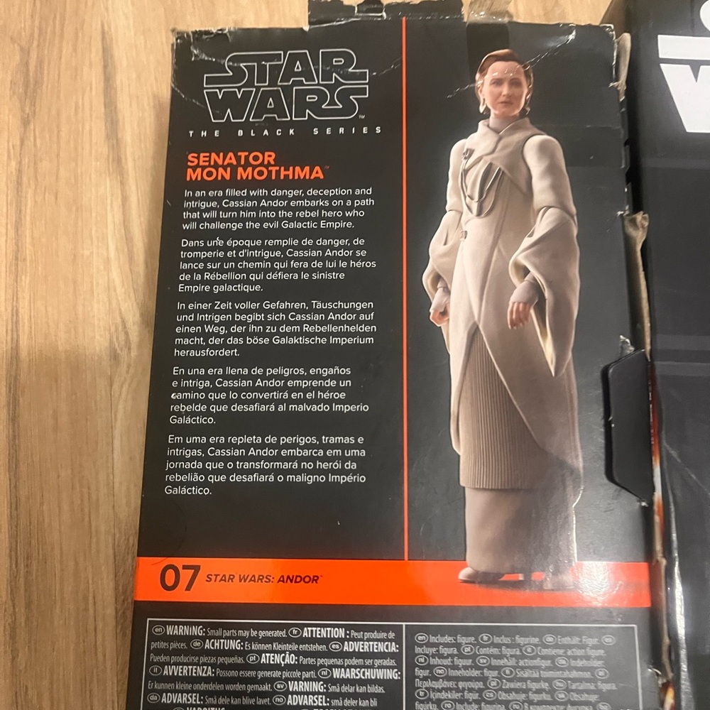 Make an offer !Star Wars The Black Series Senator Mon Mothma Figure